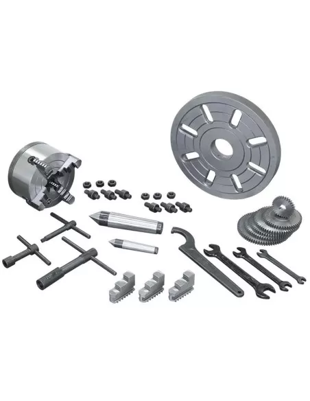 Tornio parallelo ferro metallo monofase velocita' variabile 230 v Fervi t700v