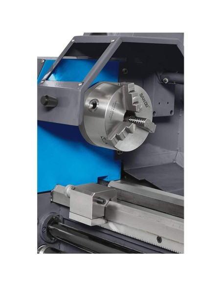Tornio parallelo con inverter 38mm motore trifase 230v ferro metallo Fervi t900i
