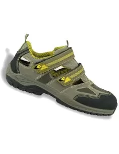 Sandalo antinfortunistico estivo scarpa lavoro pelle Cofra net s1 p src