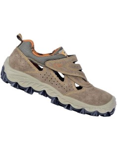 Sandalo antinfortunistico estivo scarpa lavoro Cofra pelle new bengala s1 p src