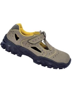 Sandalo antinfortunistico estivo scarpa lavoro Cofra pelle new brenta s1 p src