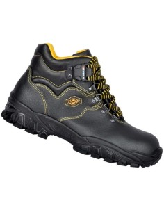 Scarpa antinfortunistica da lavoro alta in pelle Cofra new danubio s1 p src