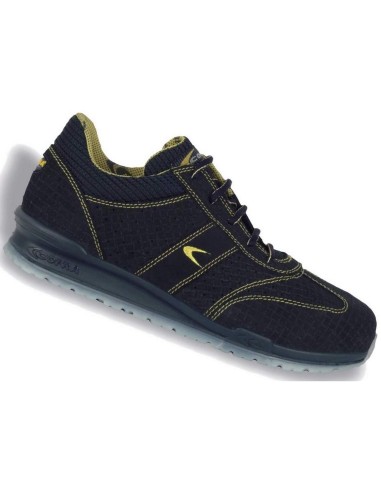 Scarpa antinfortunistica bassa lavoro leggera pelle estiva Cofra sivori s1p src