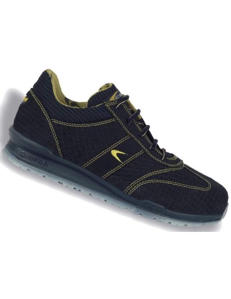 Scarpa antinfortunistica bassa lavoro leggera pelle estiva Cofra sivori s1p src