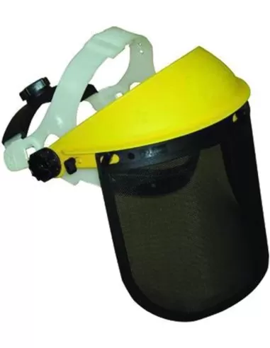 1 - Visiera protettiva BLINKY schermo a rete per decespugliatore