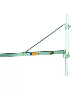 1 - Supporto braccio a bandiera per paranco lunghezza 110 cm – 600 kg