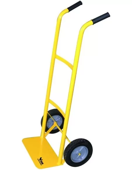 1 - Carrello portacasse portatutto porta pacchi VIGOR modello base su ruote piene