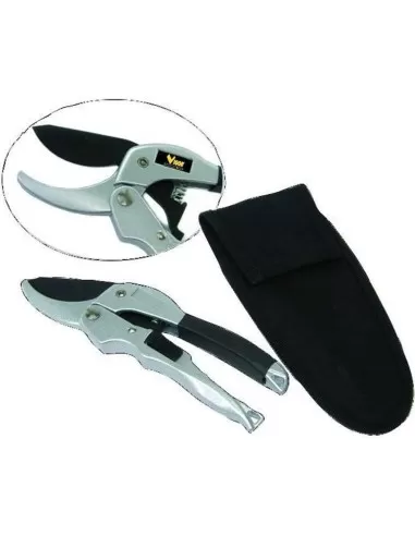 1 - Forbici per potatura VIGOR halu taglio 3 posizioni completa di fodero