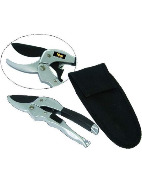 1 - Forbici per potatura VIGOR halu taglio 3 posizioni completa di fodero