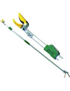 1 - Forbice per potatura telescopica asta tonda alluminio da 1,8 a 3,0 metri VIGOR