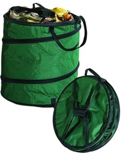 1 - Sacco contenitore raccoglierba richiudibile in tela resistente BLINKY