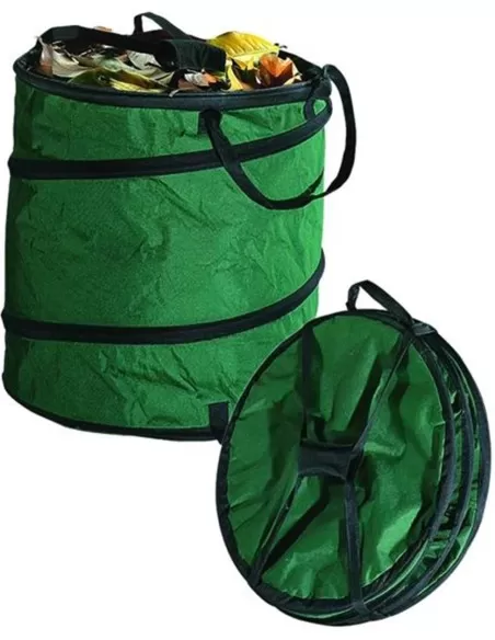 1 - Sacco contenitore raccoglierba richiudibile in tela resistente BLINKY