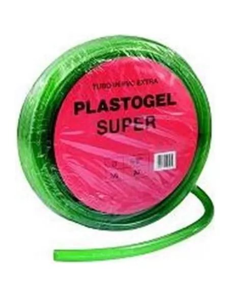 1 - Tubo antigelo in pvc verde trasparente plastogel brico metri 20 diametro 5/8