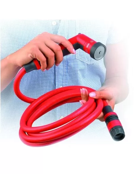 1 - Tubo estensibile yoyo 2.0 per irrigazione multiuso lancia + 2 raccordi mt. 20
