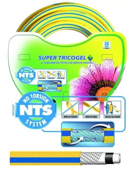 1 - Tubo irrigazione tricogel super-nts 5 strati metri 50 diametro 5/8