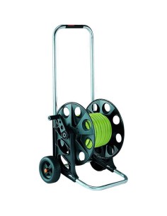 1 - Avvolgitubo carrello claber fullkit completo di 20 mt di tubo piu' lancia e raccordi