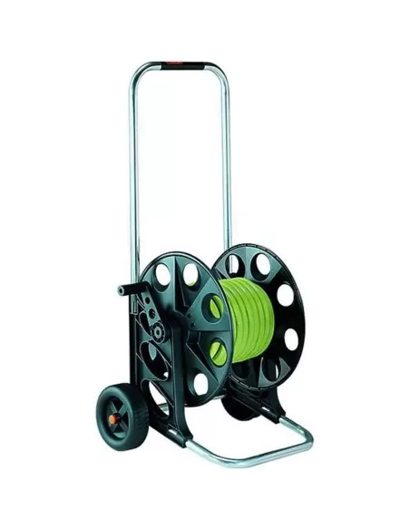 1 - Avvolgitubo carrello claber fullkit completo di 20 mt di tubo piu' lancia e raccordi