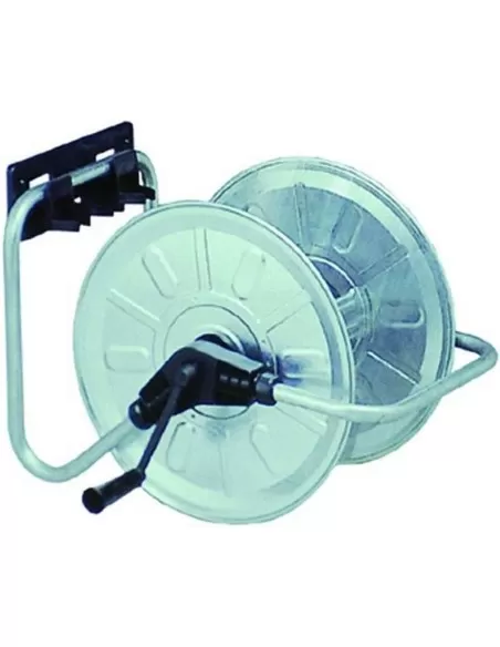 1 - Avvolgitubo a parete agrati in acciaio zincato capacita' max 50 metri di tubo 1/2