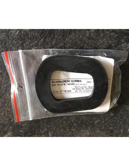 1 - Guarnizione in gomma per taniche in metallo benzina gasolio