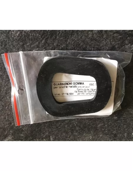 1 - Guarnizione in gomma per taniche in metallo benzina gasolio