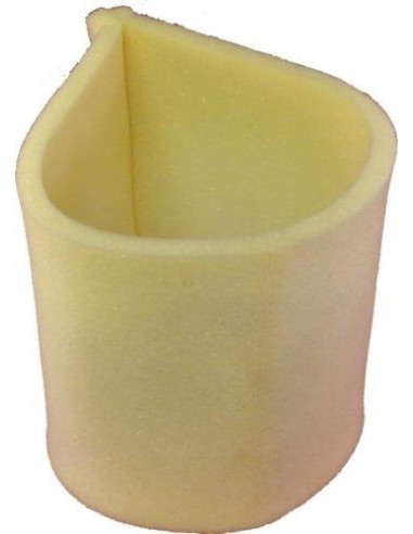 Filtro spugna ricambio per bidone aspiratutto aspirapolvere VIGOR vba-28