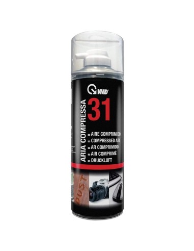Bomboletta spray aria compressa con convogliatore 400 ml VMD 31