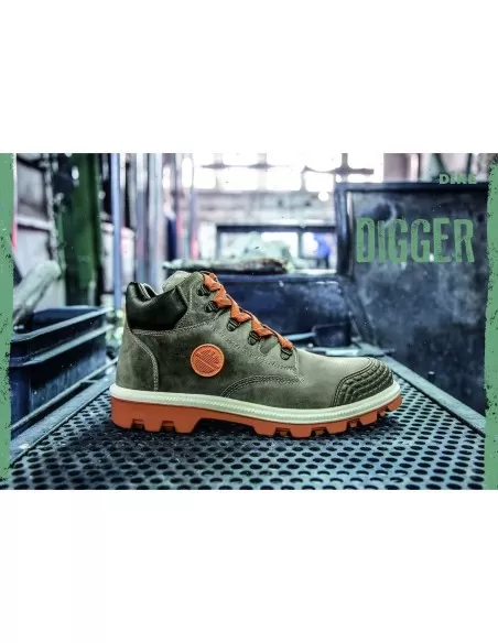 2 - Scarpa antinfortunistica lavoro alta pelle Dike digger dint h s3 hro src 21021