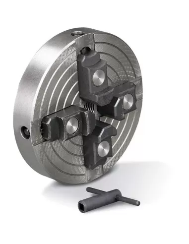 1 - Mandrino a 4 griffe indipedenti ø 150 mm m33 x 3,5 per tornio legno gls72