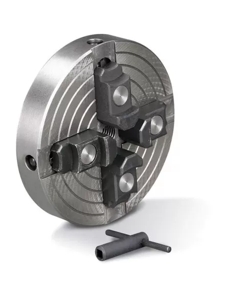 1 - Mandrino a 4 griffe indipedenti ø 150 mm m33 x 3,5 per tornio legno gls72