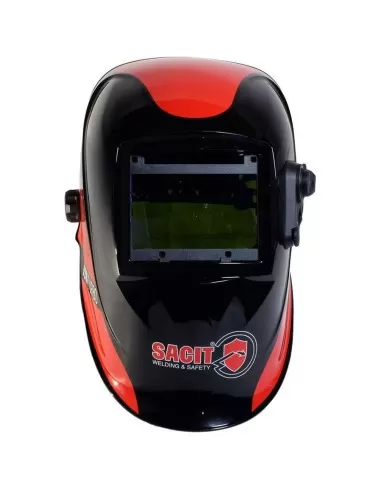 4 - Maschera casco saldatura saldatore autoscurante tig mig mma SACIT p950 turbo