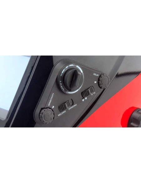 5 - Maschera casco saldatura saldatore autoscurante tig mig mma SACIT p950 turbo