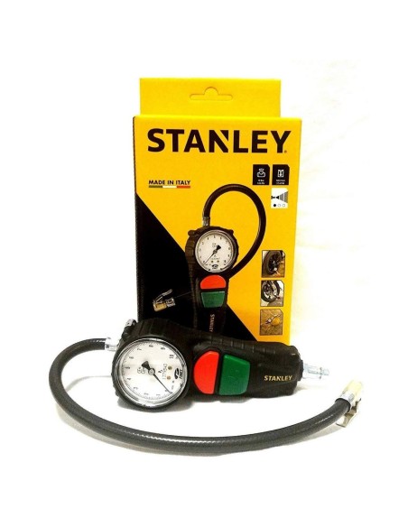 Pistola di gonfiaggio STANLEY omologata con manometro STANLEY