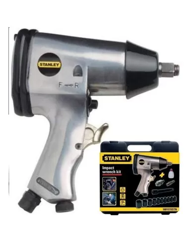 Kit STANLEY avvitatore impulsi 1/2 10 bussole aria compressa pistola pneumatica