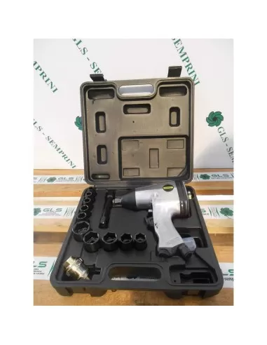 Kit STANLEY avvitatore impulsi 1/2 10 bussole aria compressa pistola pneumatica