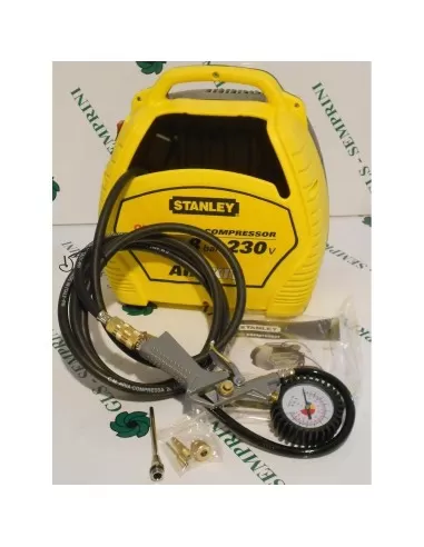 Compressore STANLEY air kit aria portatile senza serbatoio 1,5 hp 8 bar
