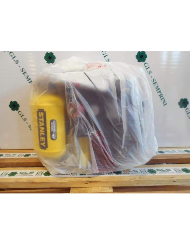 Compressore aria STANLEY air boss portatile tracolla 5 lt litri 1,5 hp 10 bar