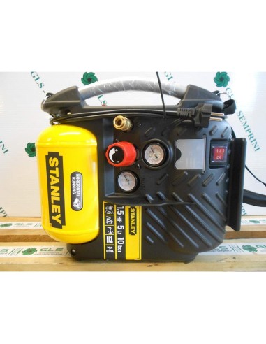 Compressore aria STANLEY air boss portatile tracolla 5 lt litri 1,5 hp 10 bar