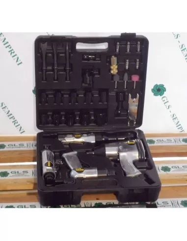 3 - Kit STANLEY 34 pezzi pneumatic accessori pneumatici compressore aria avvitatore