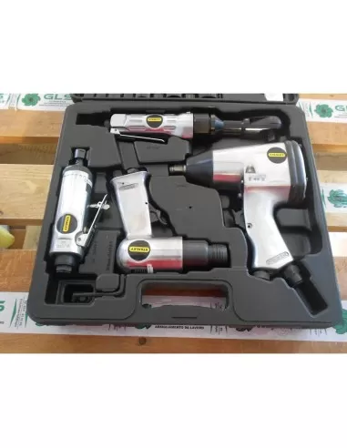5 - Kit STANLEY 34 pezzi pneumatic accessori pneumatici compressore aria avvitatore