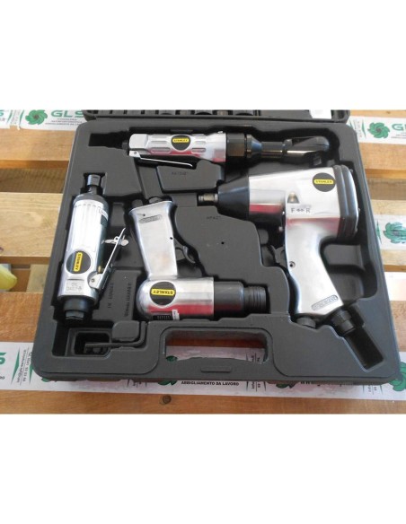 5 - Kit STANLEY 34 pezzi pneumatic accessori pneumatici compressore aria avvitatore