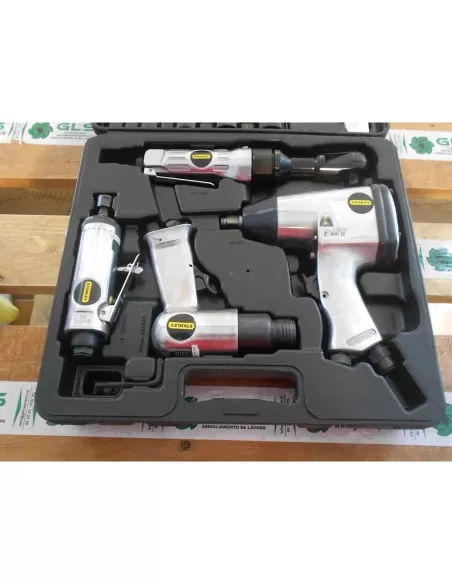5 - Kit STANLEY 34 pezzi pneumatic accessori pneumatici compressore aria avvitatore