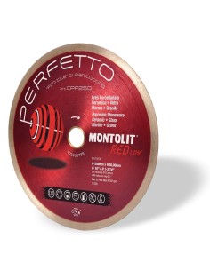 DISCO DIAMANTATO CERMONT MONTOLIT CPF GRES CERAMICA DELICATA VETRO MARMO GRANITO