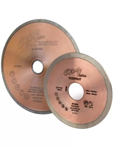 2 - DISCO DIAMANTATO CERMONT MONTOLIT CPV PER PIASTRELLE IN VETRO