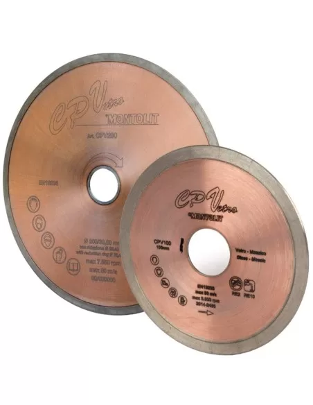 2 - DISCO DIAMANTATO CERMONT MONTOLIT CPV PER PIASTRELLE IN VETRO 2 - DISCO DIAMANTATO CERMONT MONTOLIT CPV PER PIASTRELLE IN VETRO