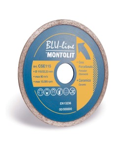 DISCO DIAMANTATO CERMONT MONTOLIT CSE PER CERAMICA E GRES PORCELLANATO