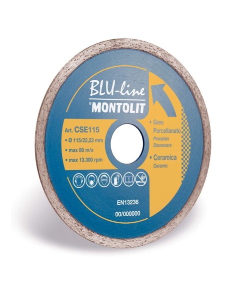 DISCO DIAMANTATO CERMONT MONTOLIT CSE PER CERAMICA E GRES PORCELLANATO