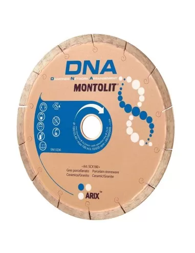 1 - DISCO DIAMANTATO DNA MONTOLIT SCX PER GRES PORCELLANATO CERAMICA GRANITO