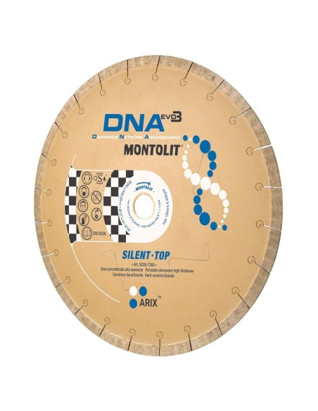 DISCO DIAMANTATO DNA MONTOLIT SCXS-T X GRES PORCELLANATO CERAMICA GRANITO
