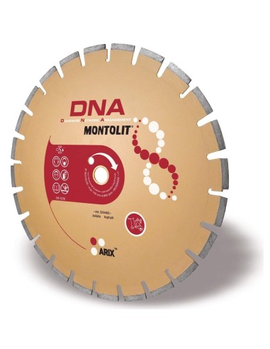 DISCO DIAMANTATO DNA MONTOLIT SXA PER ASFALTO
