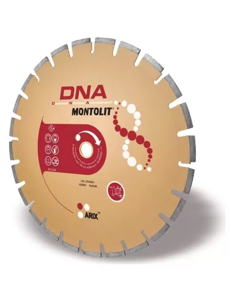 1 - DISCO DIAMANTATO DNA MONTOLIT SXA PER ASFALTO